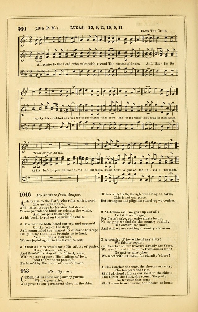 The Heart and Voice: or, Songs of Praise for the Sanctuary: hymn and tune book, designed for congregational singing in the Methodist Episcopal Church, and for congregations generally page 360