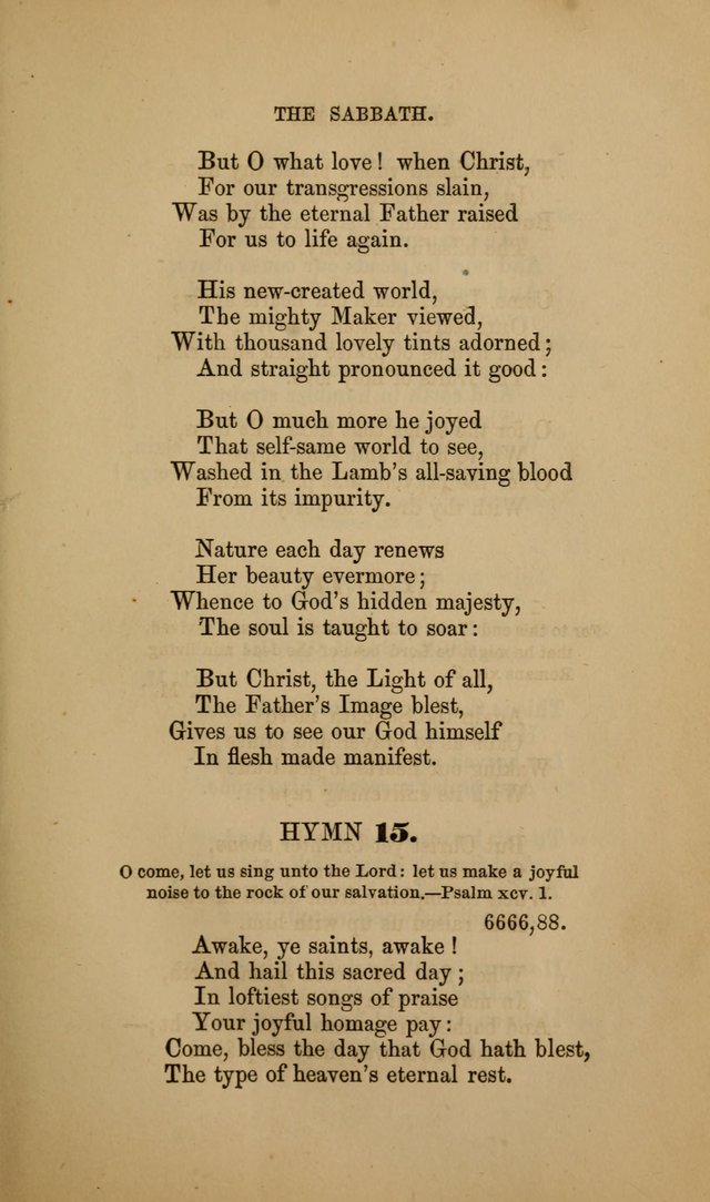 Hymns for the Worship of God: selected and arranged for the congregations connected with the Church of Scotland page 13
