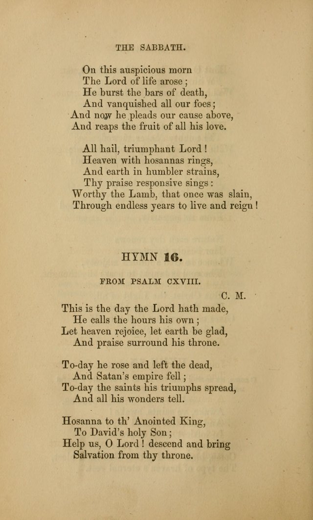 Hymns for the Worship of God: selected and arranged for the congregations connected with the Church of Scotland page 14