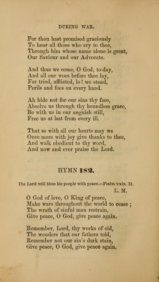 Hymns for the Worship of God: selected and arranged for the congregations connected with the Church of Scotland page 172