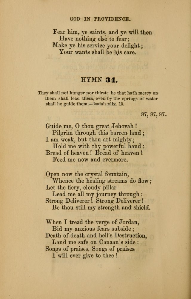 Hymns for the Worship of God: selected and arranged for the congregations connected with the Church of Scotland page 30