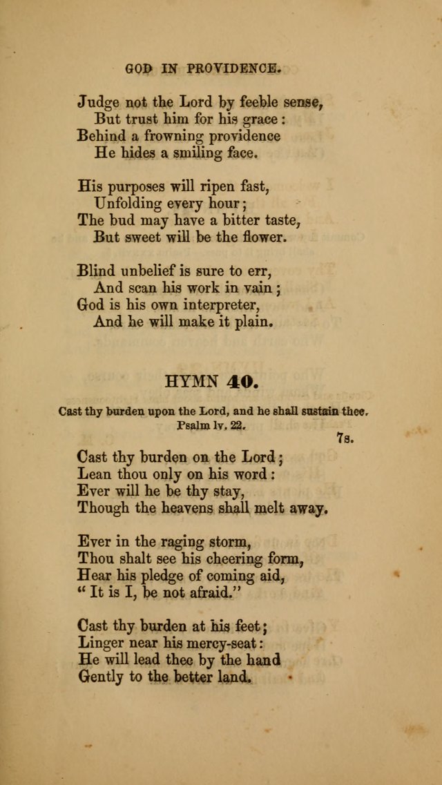 Hymns for the Worship of God: selected and arranged for the congregations connected with the Church of Scotland page 35