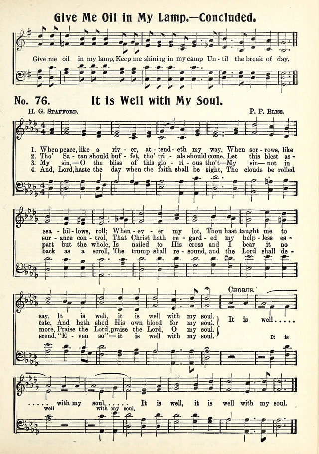 Hymns We Love 75. Give me oil in my lamp | Hymnary.org