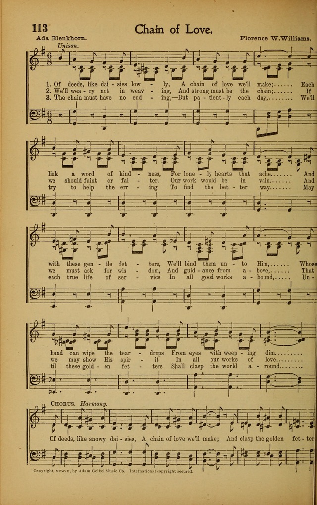 Hymns We Love, for Sunday Schools and All Devotional Meetings page 110