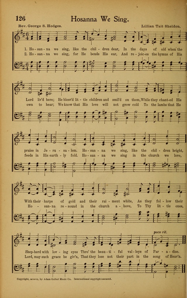 Hymns We Love, for Sunday Schools and All Devotional Meetings page 122