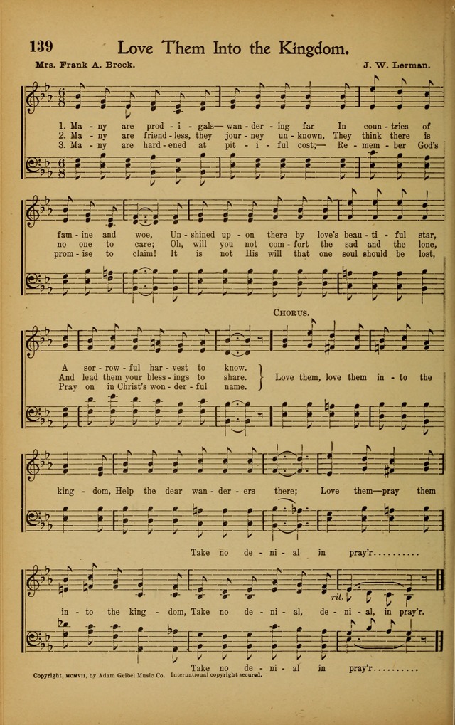 Hymns We Love, for Sunday Schools and All Devotional Meetings page 134