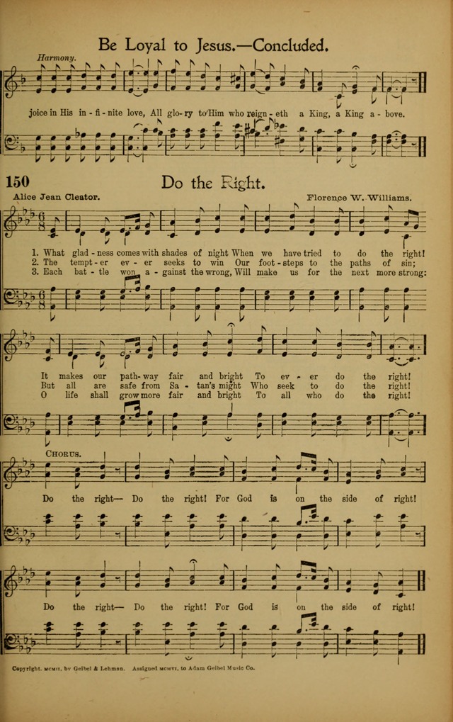 Hymns We Love, for Sunday Schools and All Devotional Meetings page 145