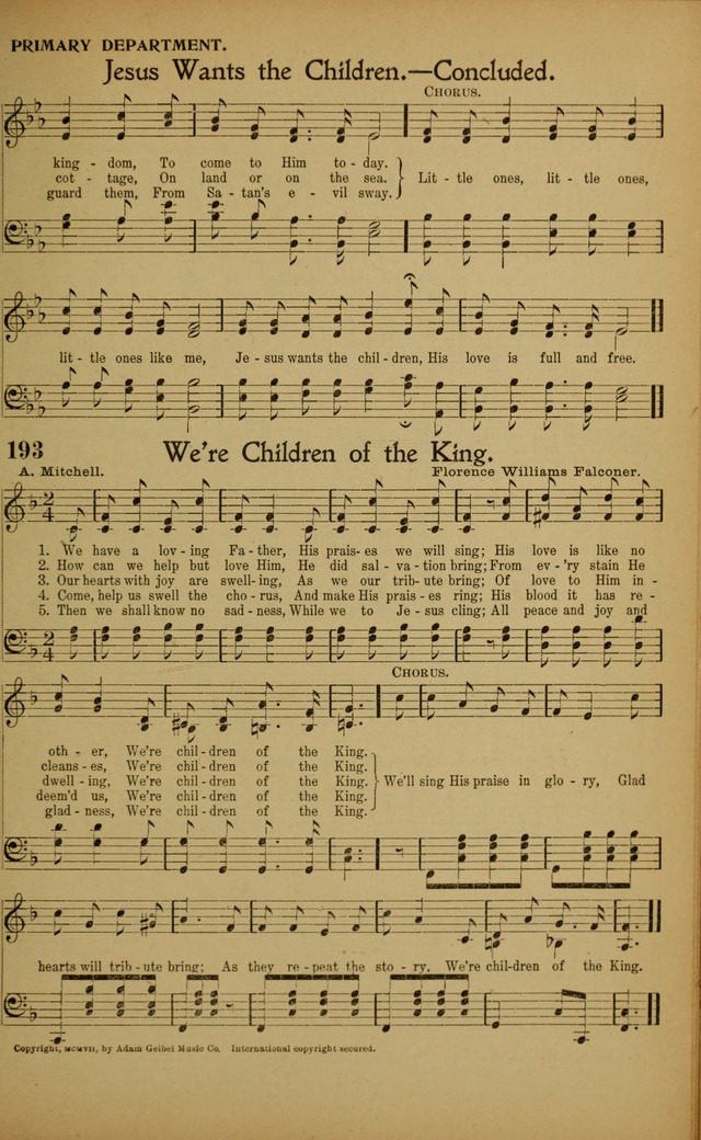 Hymns We Love, for Sunday Schools and All Devotional Meetings page 169