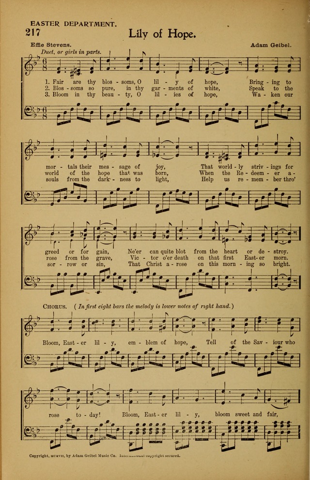 Hymns We Love, for Sunday Schools and All Devotional Meetings page 198