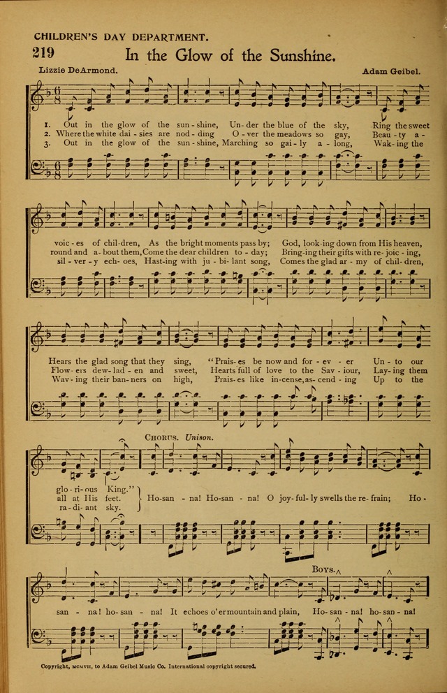 Hymns We Love, for Sunday Schools and All Devotional Meetings page 200