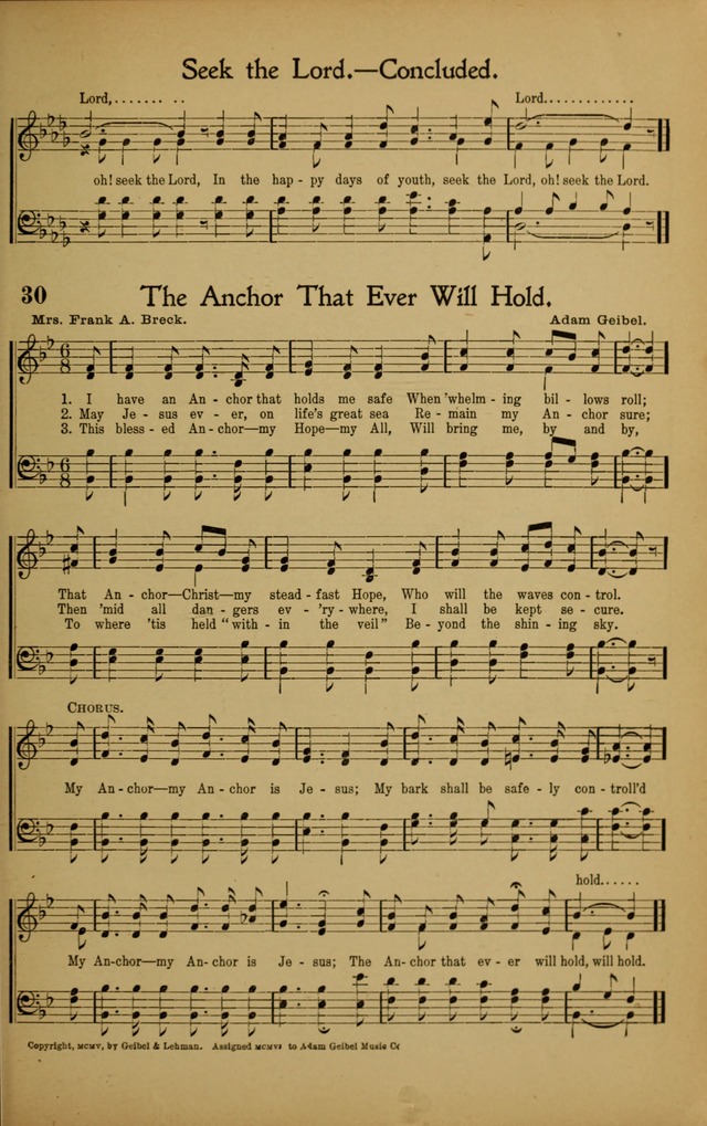 Hymns We Love, for Sunday Schools and All Devotional Meetings page 33
