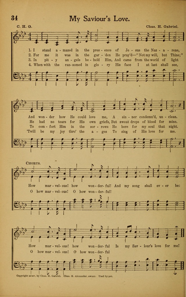 Hymns We Love, for Sunday Schools and All Devotional Meetings page 36