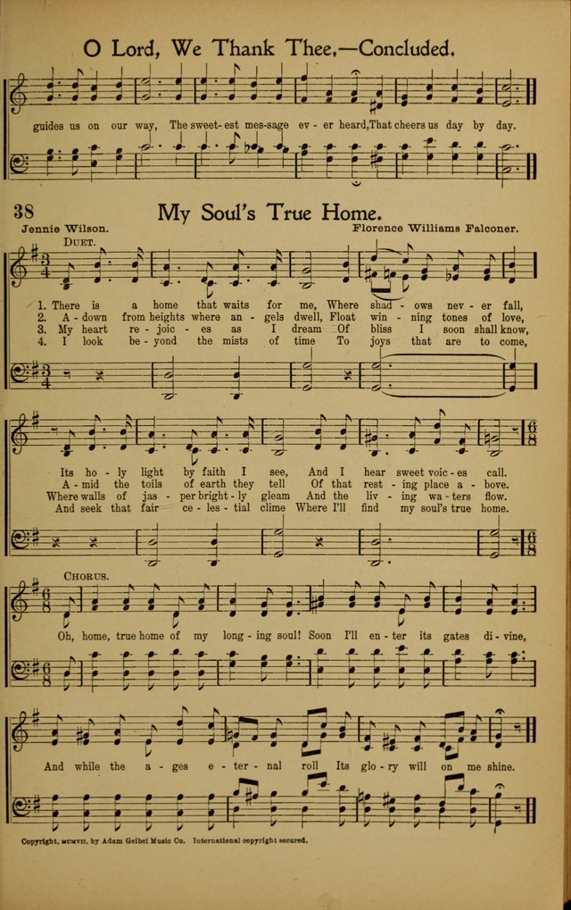 Hymns We Love, for Sunday Schools and All Devotional Meetings page 39