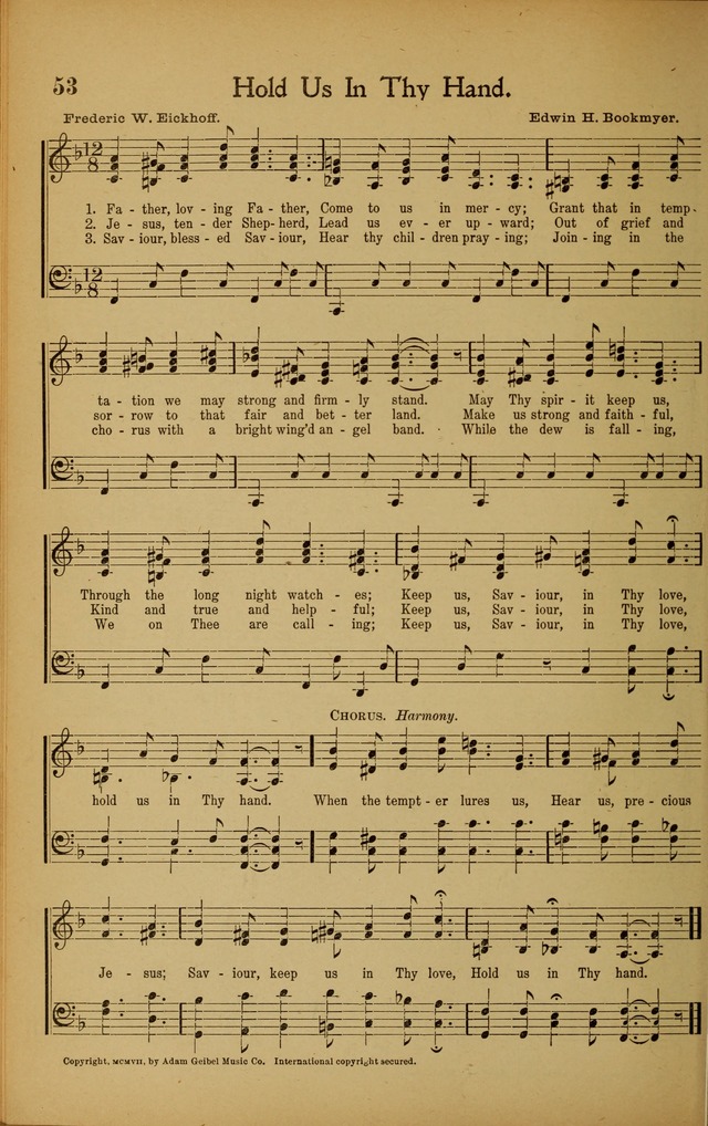 Hymns We Love, for Sunday Schools and All Devotional Meetings page 54