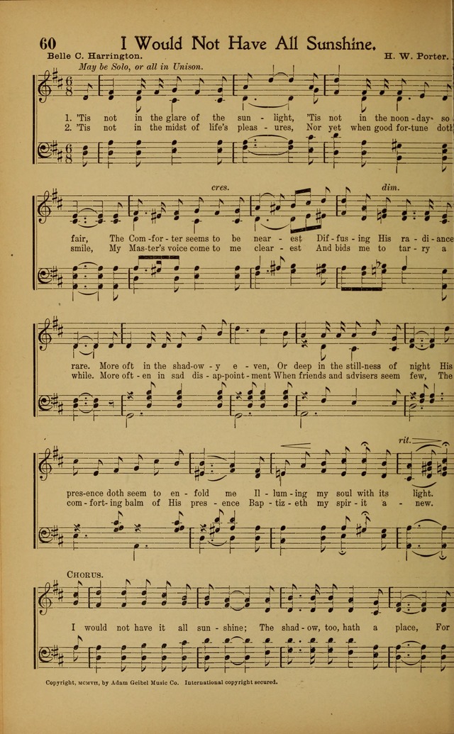 Hymns We Love, for Sunday Schools and All Devotional Meetings page 60