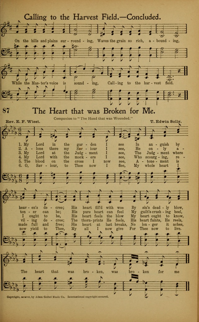 Hymns We Love, for Sunday Schools and All Devotional Meetings page 87