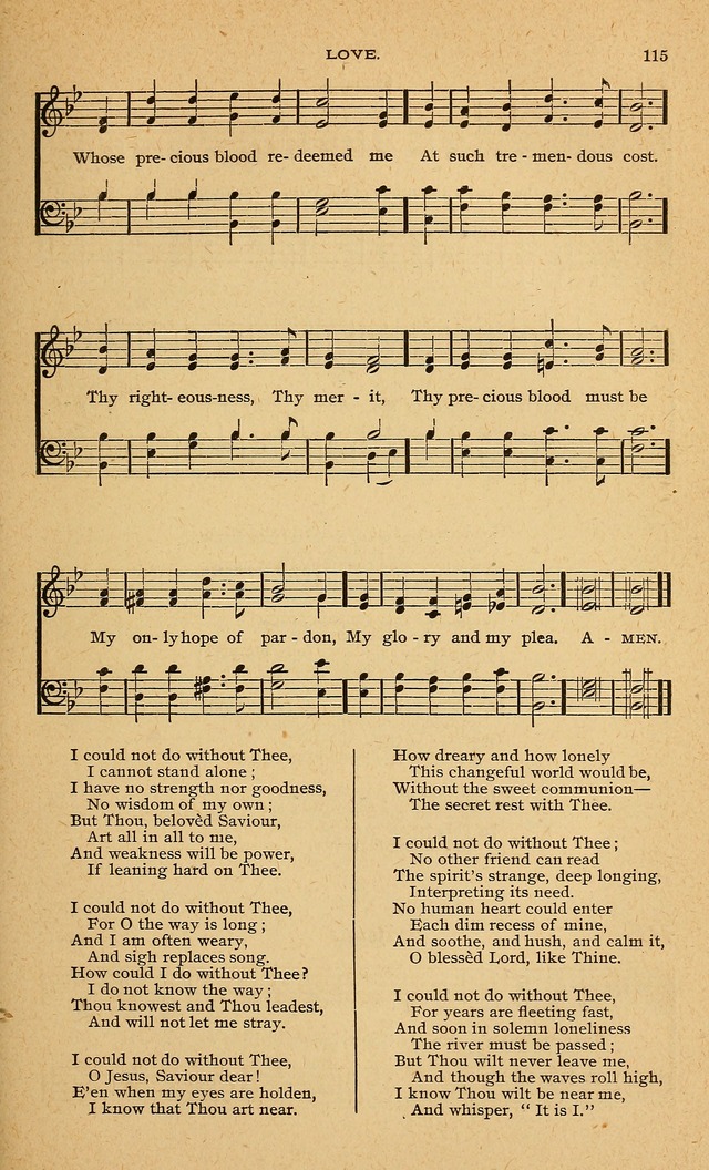 Hymnal with Music for Children page 124