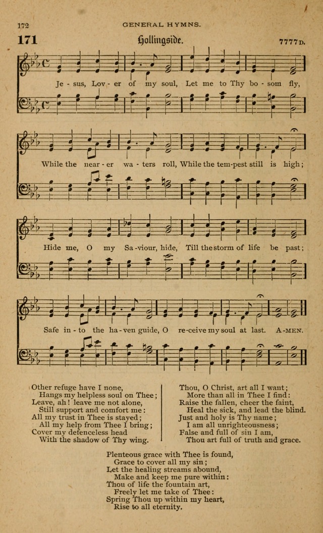 Hymnal with Music for Children 171. Jesus, Lover of my soul | Hymnary.org