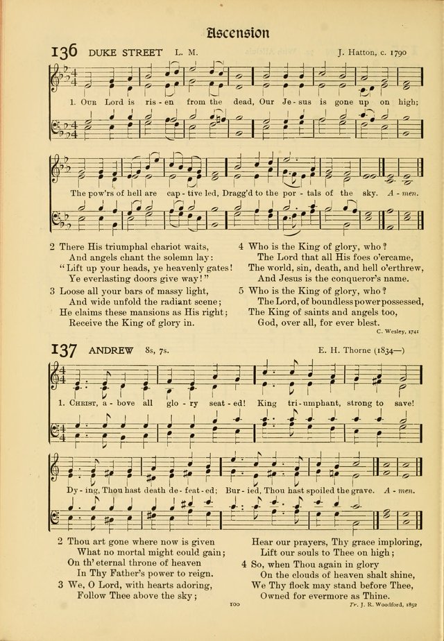 Hymns of Worship and Service (15th ed.) page 100