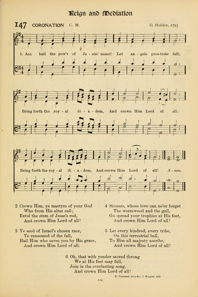 Hymns of Worship and Service (15th ed.) page 109
