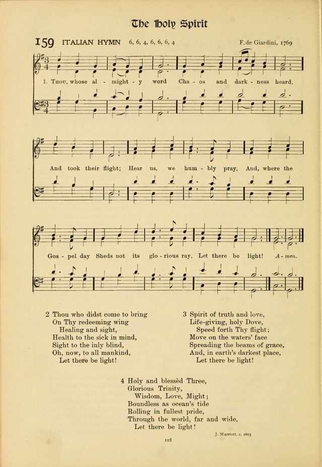 Hymns of Worship and Service (15th ed.) page 118