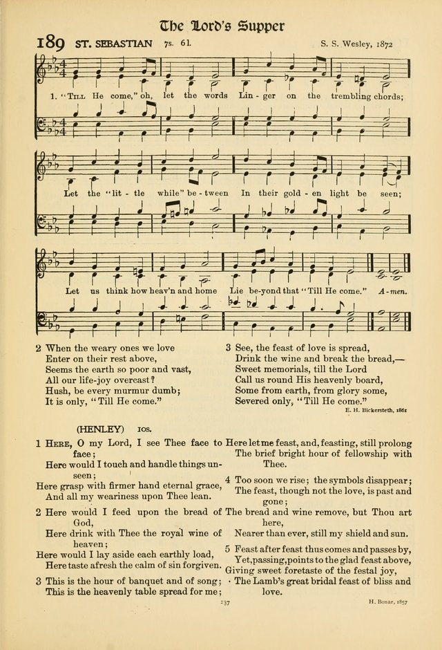 Hymns of Worship and Service (15th ed.) page 137