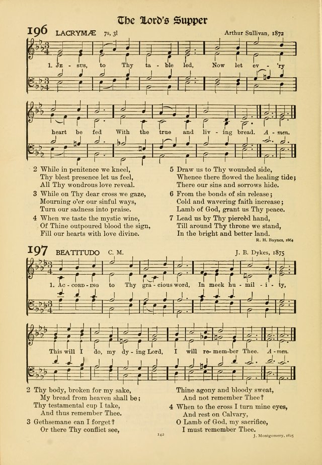Hymns of Worship and Service (15th ed.) page 142