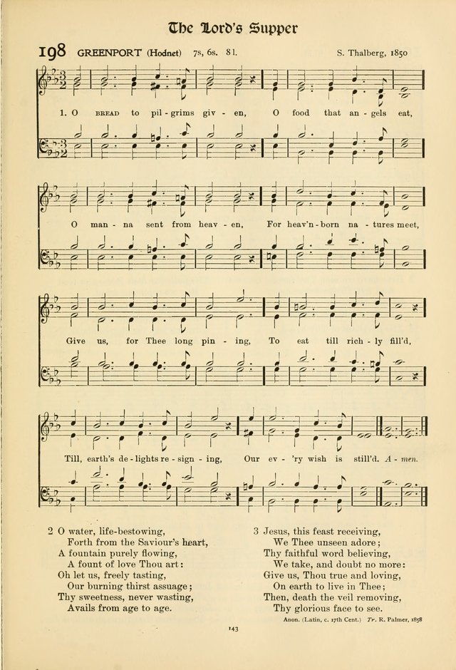 Hymns of Worship and Service (15th ed.) page 143