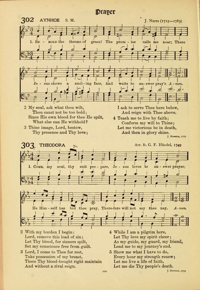 Hymns of Worship and Service (15th ed.) page 220