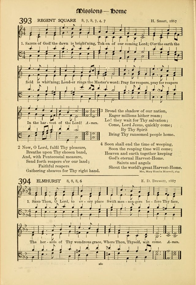 Hymns of Worship and Service (15th ed.) page 280