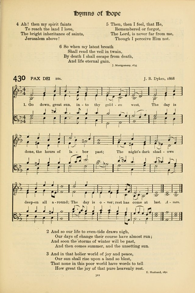 Hymns of Worship and Service (15th ed.) page 311