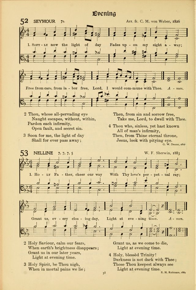 Hymns of Worship and Service (15th ed.) page 38