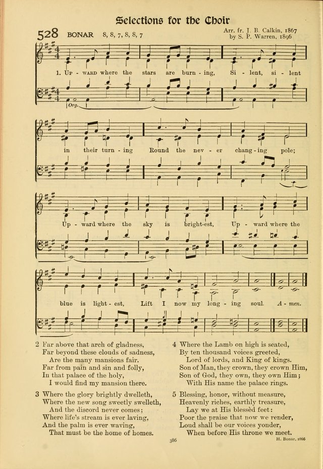 Hymns of Worship and Service (15th ed.) page 386