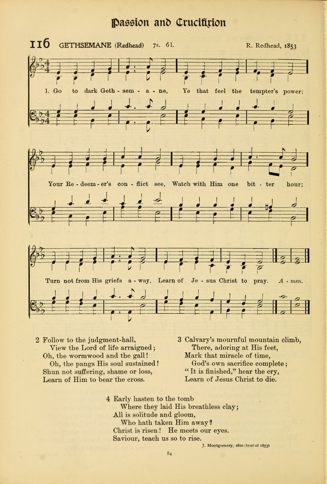 Hymns of Worship and Service (15th ed.) page 84