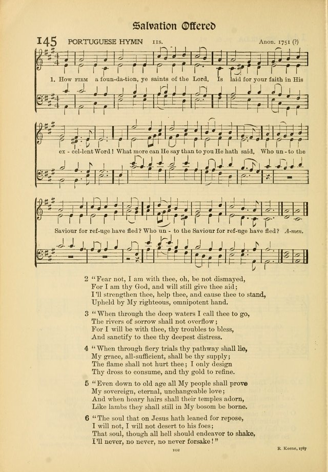 Hymns of Worship and Service. (Chapel ed.) page 102