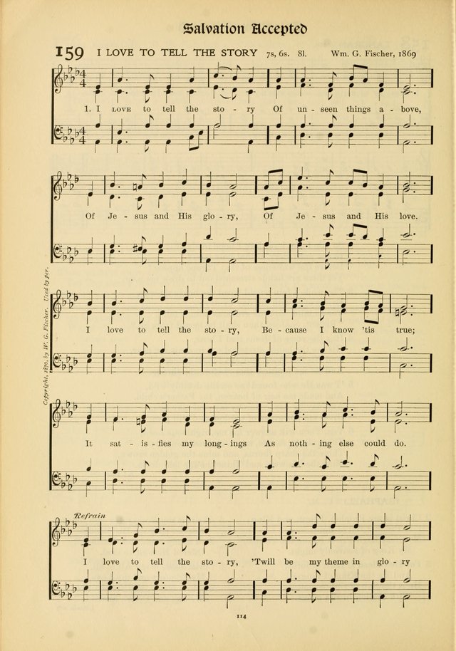 Hymns of Worship and Service. (Chapel ed.) page 114
