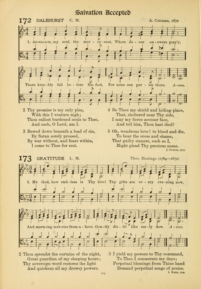 Hymns of Worship and Service. (Chapel ed.) page 124