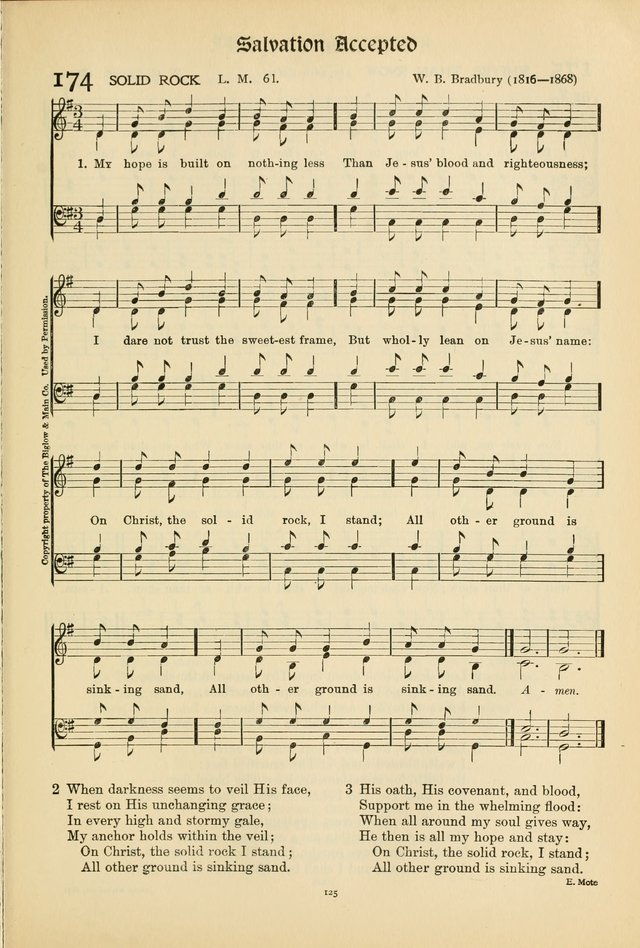 Hymns of Worship and Service. (Chapel ed.) page 125