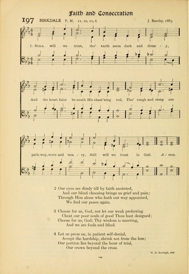 Hymns of Worship and Service. (Chapel ed.) page 144