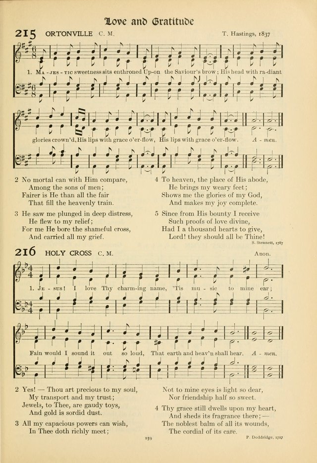 Hymns of Worship and Service. (Chapel ed.) page 159