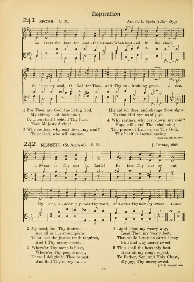 Hymns of Worship and Service. (Chapel ed.) page 176