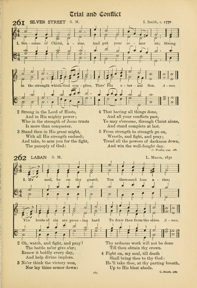 Hymns of Worship and Service. (Chapel ed.) page 189