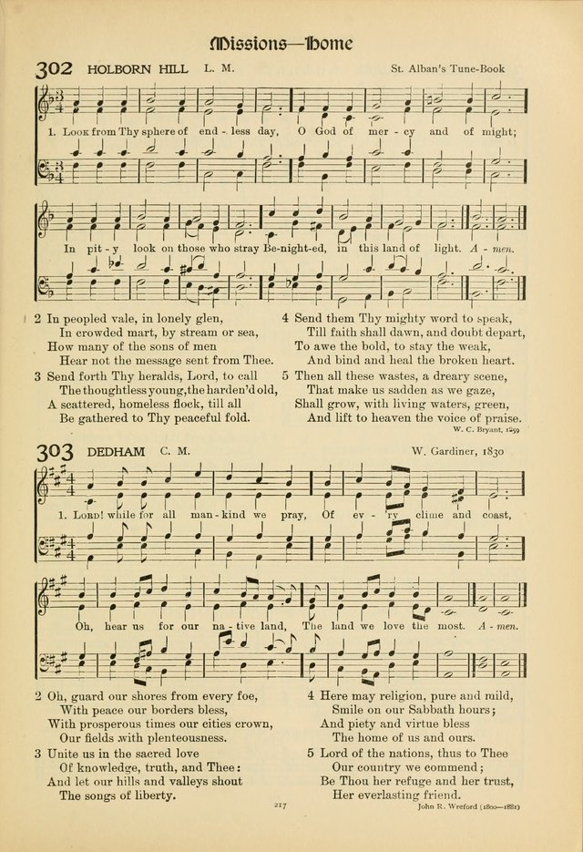 Hymns of Worship and Service. (Chapel ed.) page 217