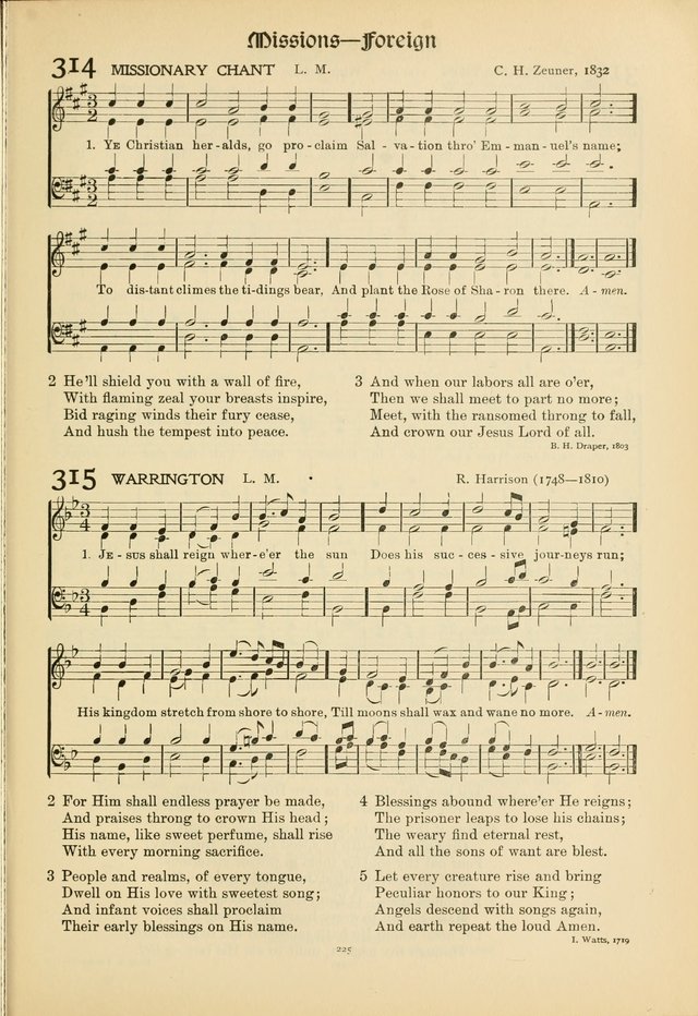 Hymns of Worship and Service. (Chapel ed.) page 225
