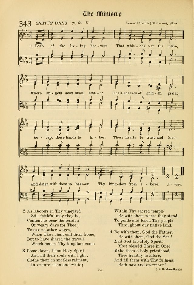 Hymns of Worship and Service. (Chapel ed.) page 250