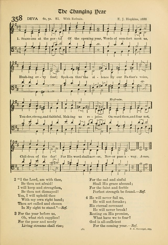 Hymns of Worship and Service. (Chapel ed.) page 261
