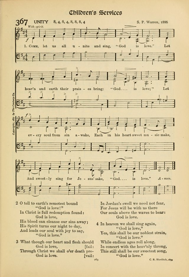 Hymns of Worship and Service. (Chapel ed.) page 269