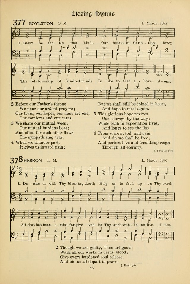 Hymns of Worship and Service. (Chapel ed.) page 277