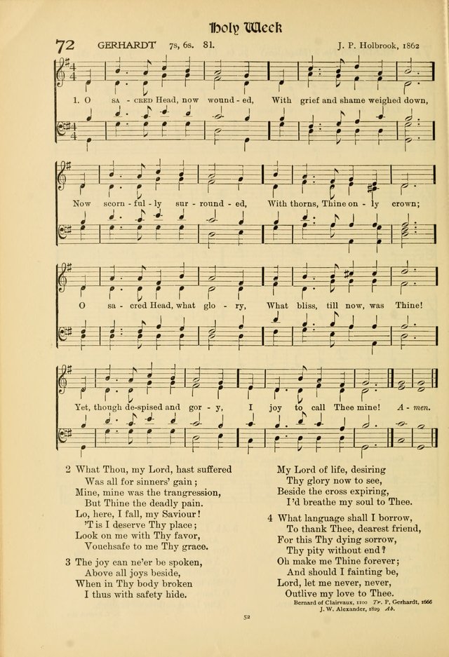 Hymns of Worship and Service. (Chapel ed.) page 52
