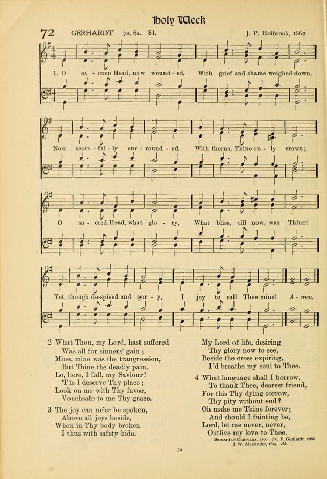 Hymns of Worship and Service. (Chapel ed.) page 52